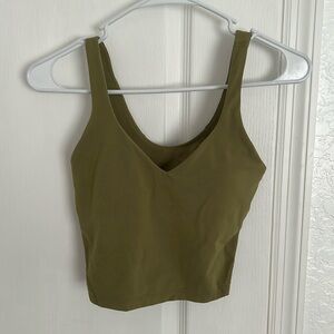 lululemon athletica Olive Sports Bra